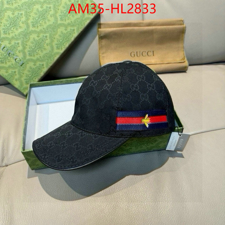 Cap(Hat)-Gucci replica wholesale ID: HL2833 $: 35USD
