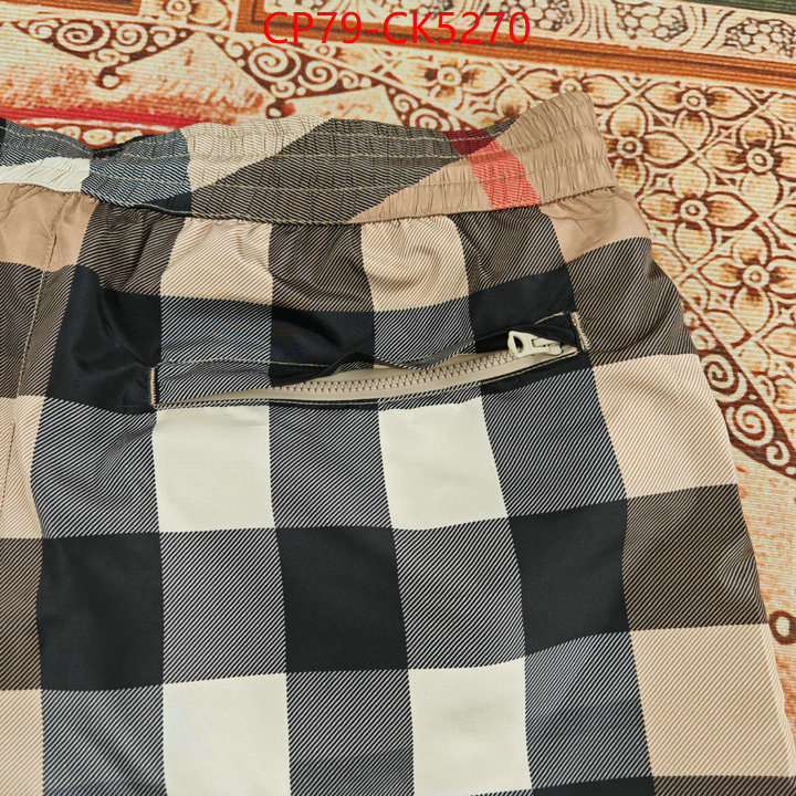 Clothing-Burberry aaaaa+ replica ID: CK5270 $: 79USD