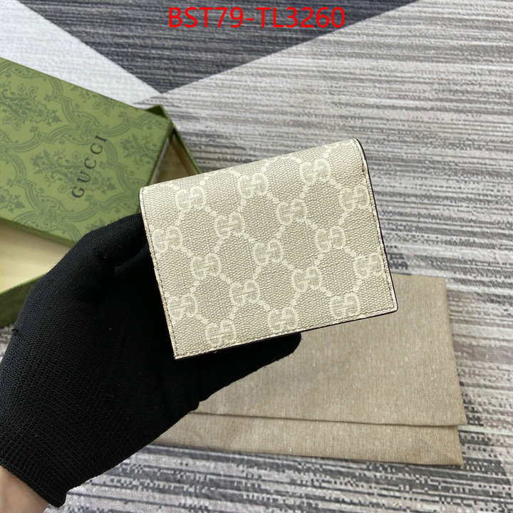 Gucci Bags(TOP)-Wallet- what best replica sellers ID: TL3260 $: 79USD,