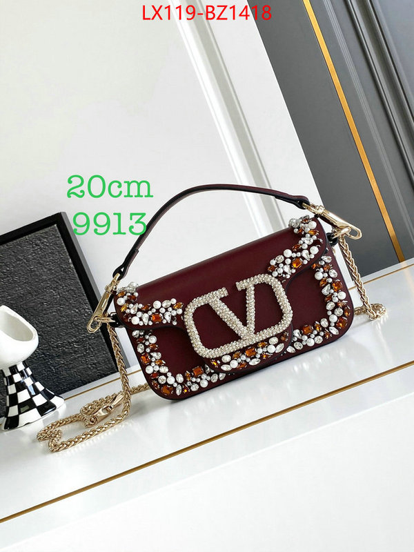 Valentino Bags(4A)-Crossbody- found replica ID: BZ1418 $: 119USD,