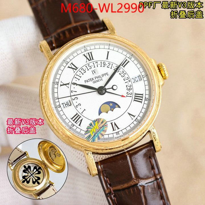 Watch(TOP)-Patek Philippe the best ID: WL2990 $: 680USD