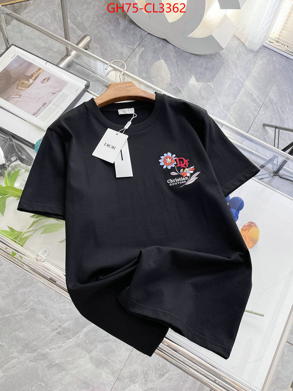 Clothing-Dior replica how can you ID: CL3362 $: 75USD