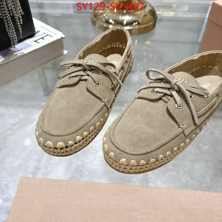 Women Shoes-Miu Miu what 1:1 replica ID: SK5487 $: 129USD
