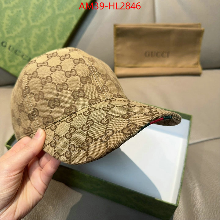 Cap(Hat)-Gucci luxury cheap replica ID: HL2846 $: 39USD
