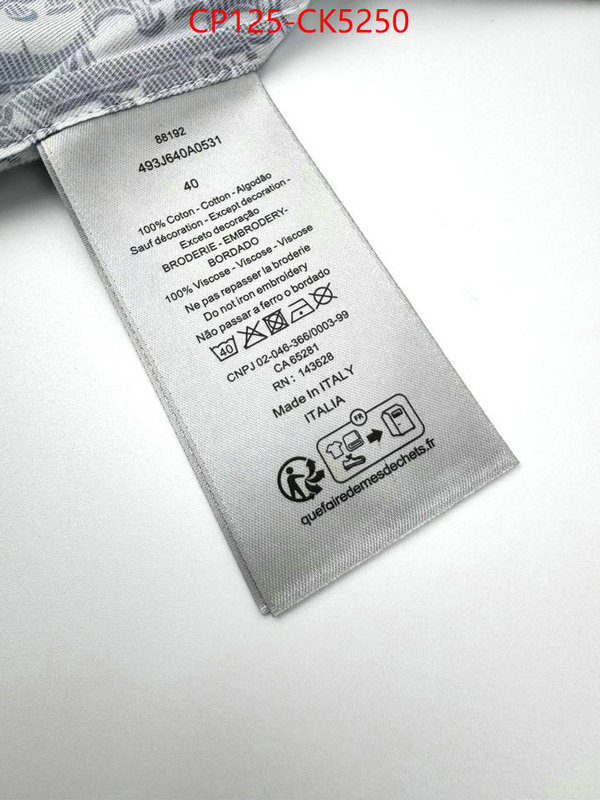 Clothing-Dior 2024 replica ID: CK5250 $: 125USD
