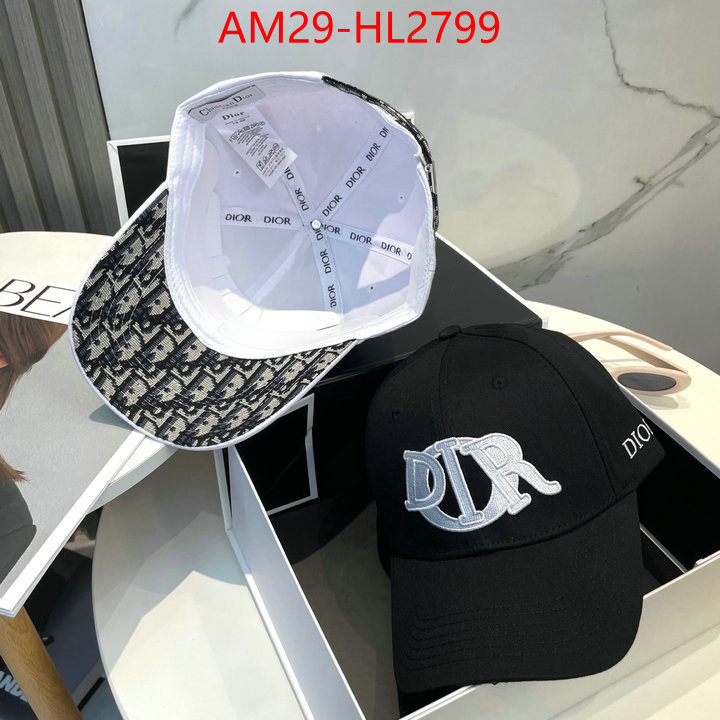 Cap (Hat)-Dior aaaaa+ quality replica ID: HL2799 $: 29USD