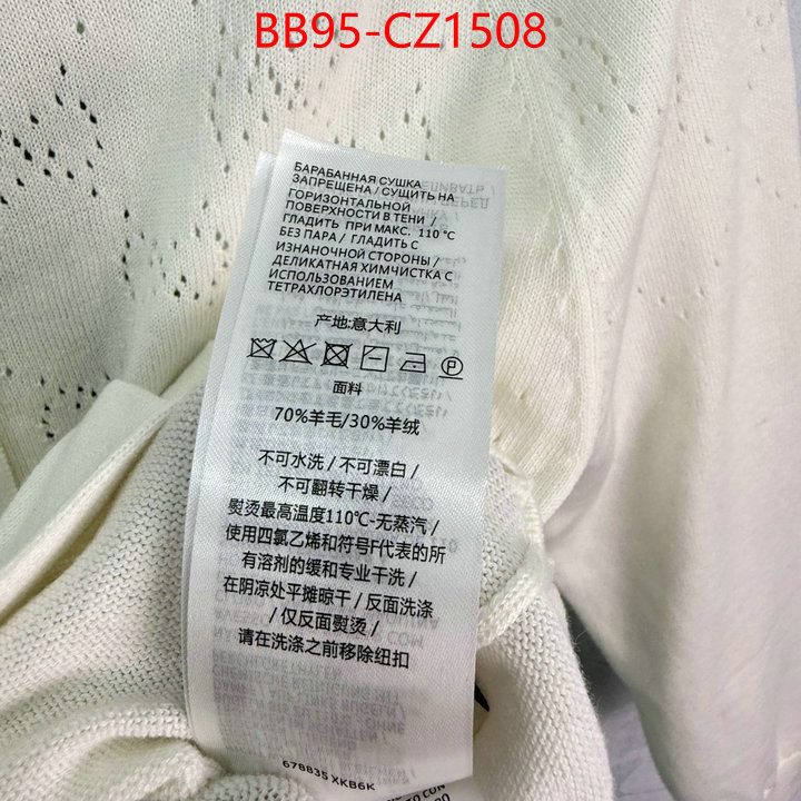 Clothing-Gucci the best designer ID: CZ1508 $: 95USD