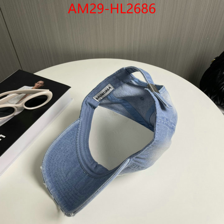 Cap(Hat)-Balenciaga brand designer replica ID: HL2686 $: 29USD