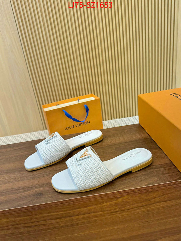 Women Shoes-LV the quality replica ID: SZ1653 $: 75USD