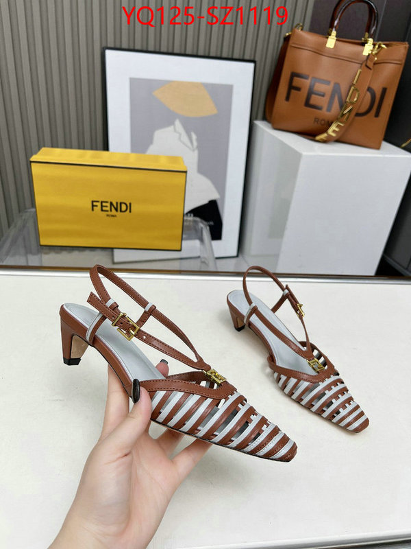 Women Shoes-Fendi best luxury replica ID: SZ1119 $: 125USD