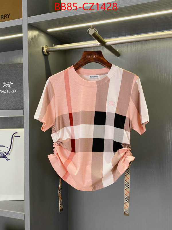 Clothing-Burberry shop cheap high quality 1:1 replica ID: CZ1428 $: 85USD