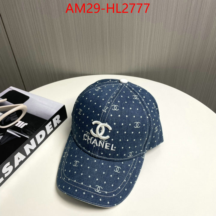 Cap (Hat)-Chanel aaaaa+ class replica ID: HL2777 $: 29USD