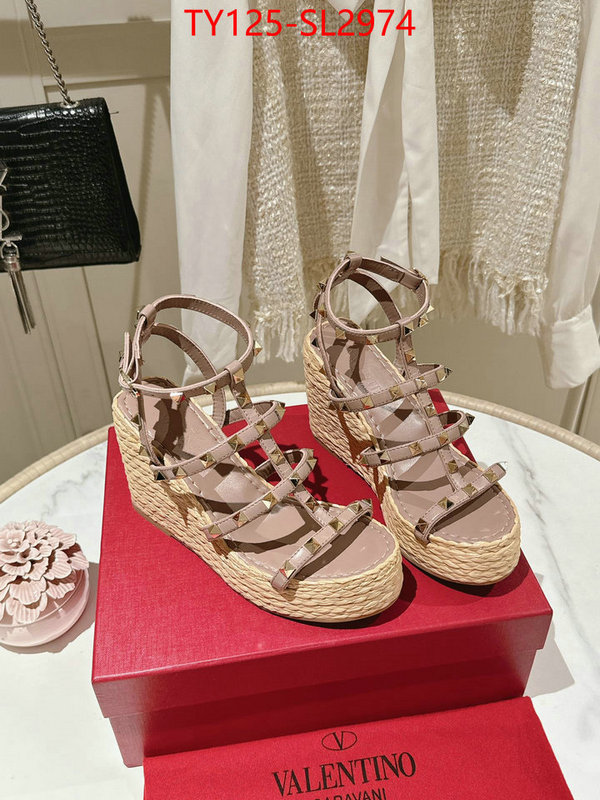 Women Shoes-Valentino replica 1:1 ID: SL2974 $: 125USD