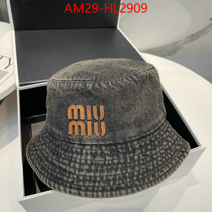 Cap(Hat)-Miu Miu designer 7 star replica ID: HL2909 $: 29USD