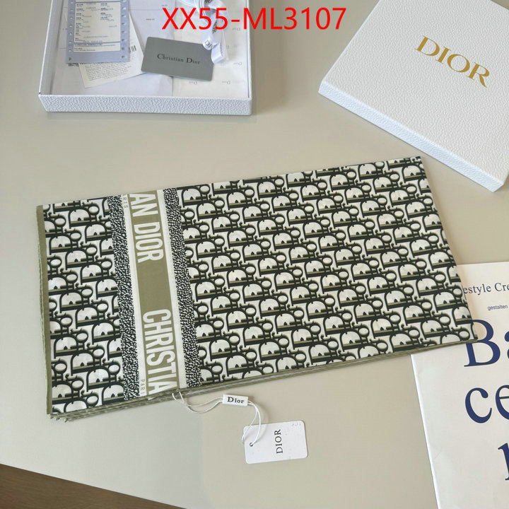Scarf-Dior perfect quality designer replica ID: ML3107 $: 55USD