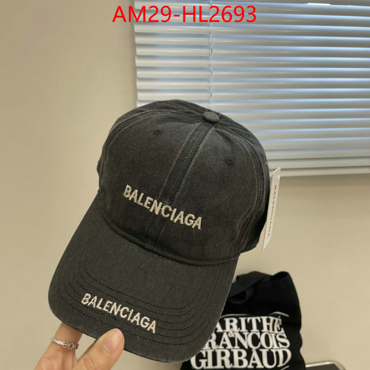Cap(Hat)-Balenciaga we offer ID: HL2693 $: 29USD