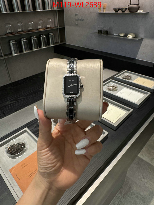 Watch(4A)-Chanel where quality designer replica ID: WL2639 $: 119USD