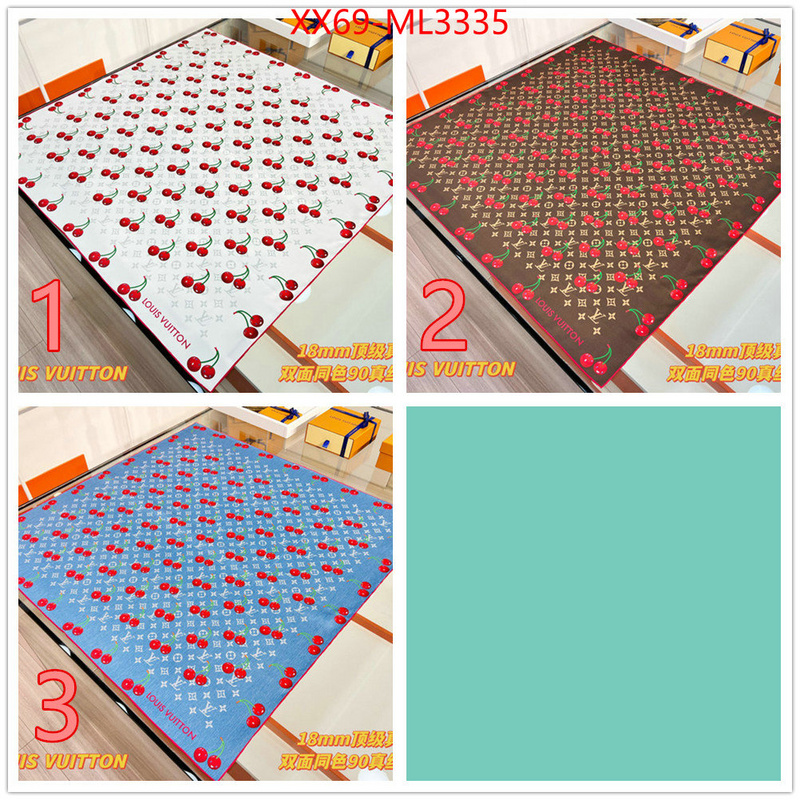 Scarf-LV designer 7 star replica ID: ML3335 $: 69USD
