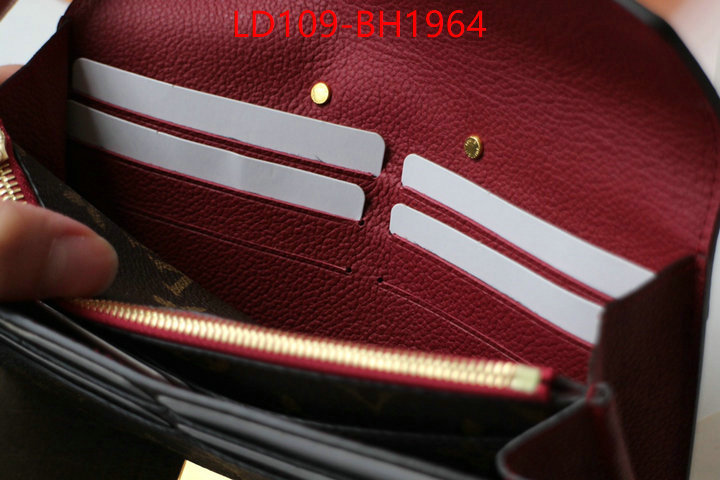 LV Bags(TOP)-Wallet the top ultimate knockoff ID: BH1964 $: 109USD,