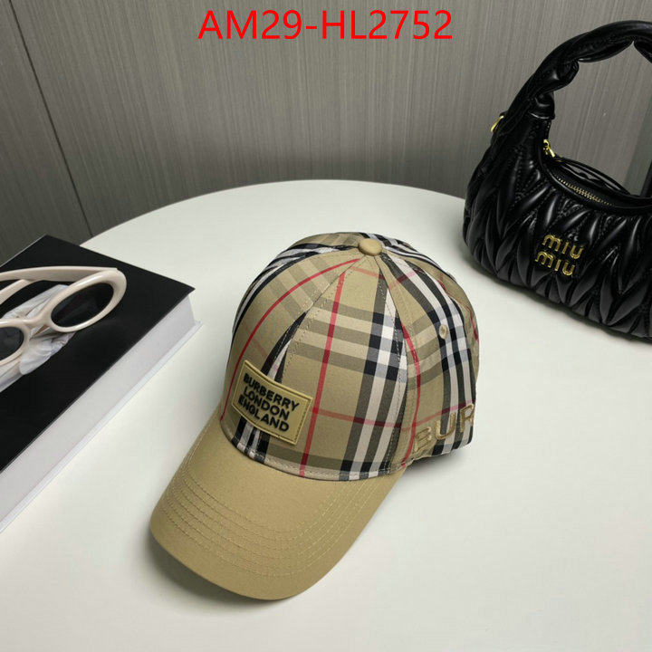 Cap(Hat)-Burberry copy ID: HL2752 $: 29USD