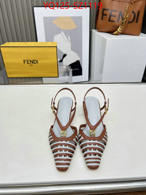 Women Shoes-Fendi best luxury replica ID: SZ1119 $: 125USD
