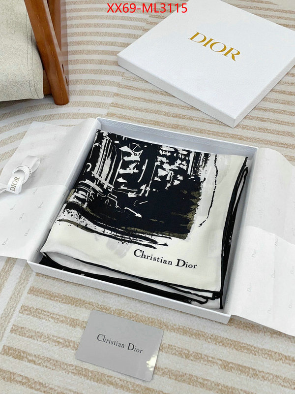 Scarf-Dior buy replica ID: ML3115 $: 69USD