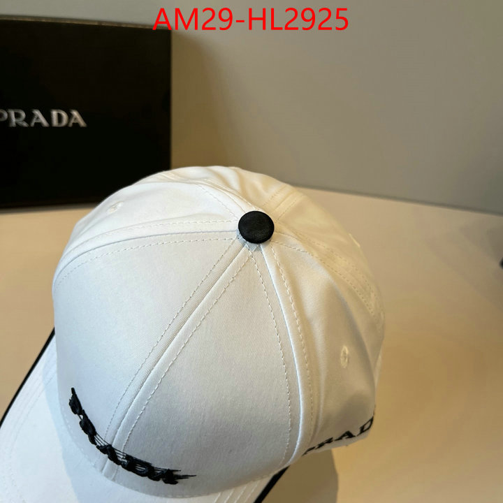 Cap (Hat)-Prada brand designer replica ID: HL2925 $: 29USD