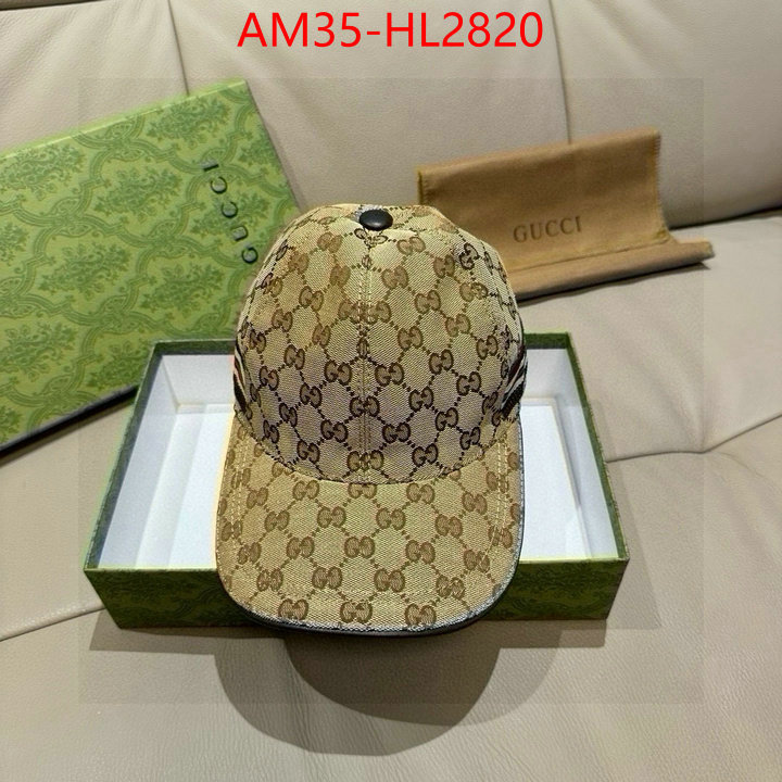 Cap(Hat)-Gucci 2024 luxury replicas ID: HL2820 $: 35USD