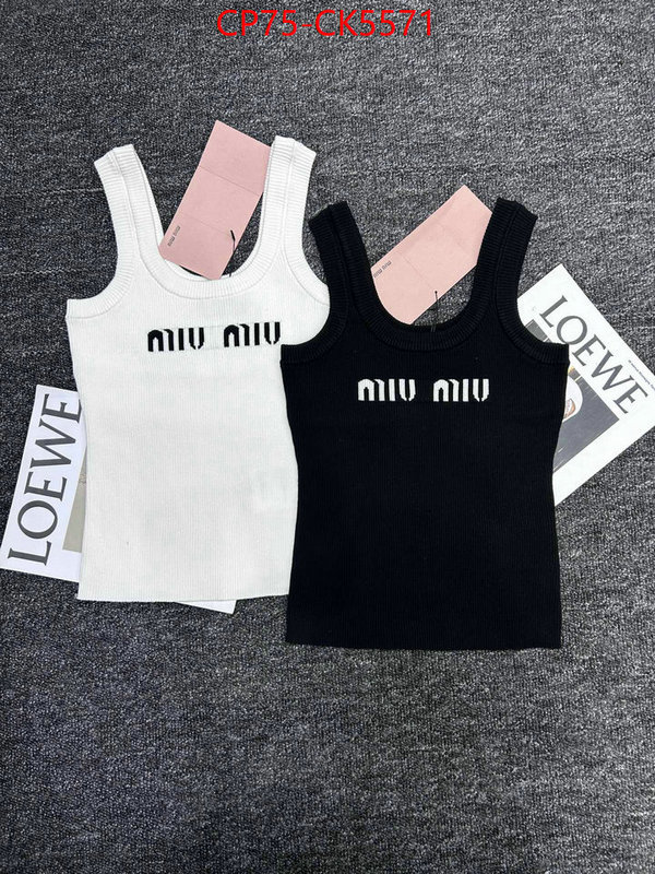 Clothing-MIU MIU online sale ID: CK5571 $: 75USD