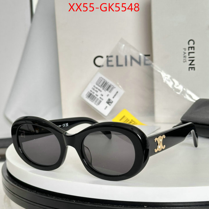 Glasses-CELINE online store ID: GK5548 $: 55USD
