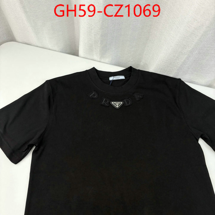 Clothing-Prada best fake ID: CZ1069 $: 59USD