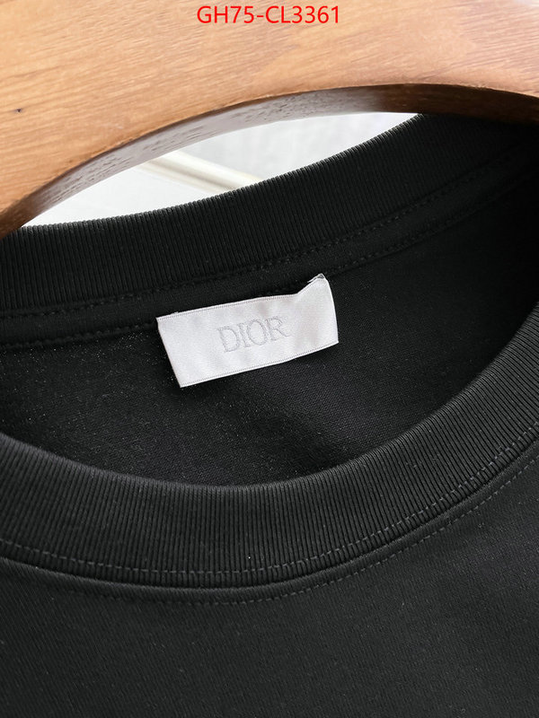 Clothing-Dior best fake ID: CL3361 $: 75USD