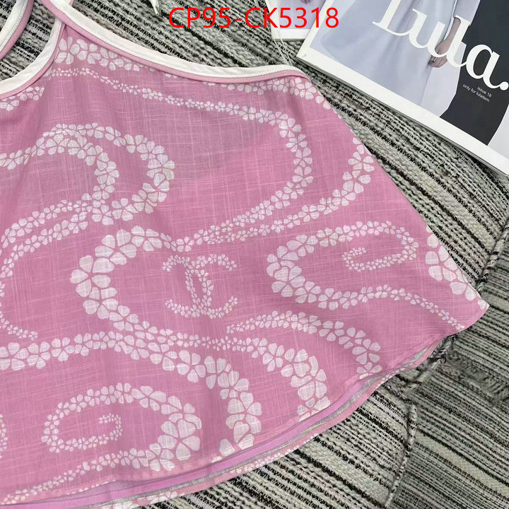 Clothing-Chanel best replica quality ID: CK5318 $: 95USD