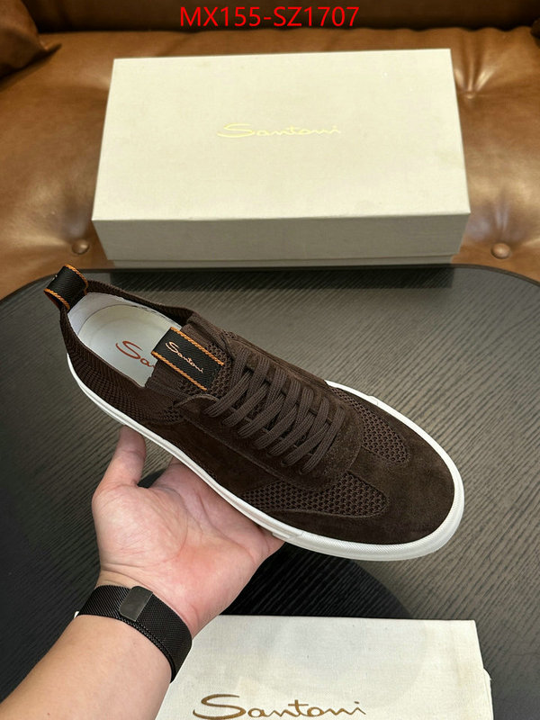 Men Shoes-Santoni mirror quality ID: SZ1707 $: 155USD