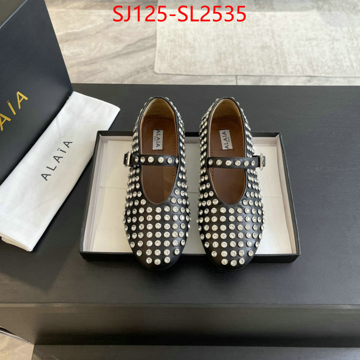 Women Shoes-ALAIA replica 1:1 ID: SL2535 $: 125USD