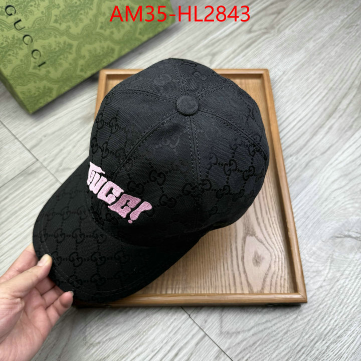 Cap(Hat)-Gucci wholesale sale ID: HL2843 $: 35USD