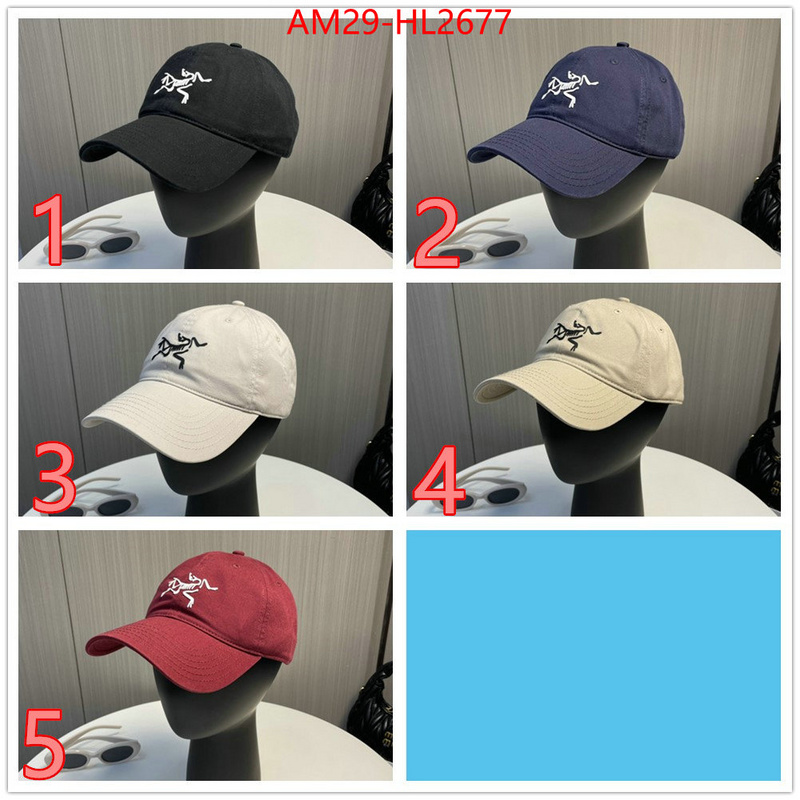 Cap(Hat)-ARCTERYX best quality fake ID: HL2677 $: 29USD