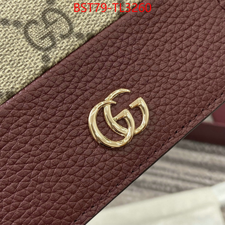 Gucci Bags(TOP)-Wallet- what best replica sellers ID: TL3260 $: 79USD,