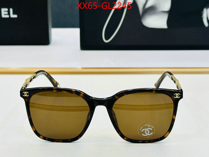Glasses-Chanel 2024 perfect replica designer ID: GL2245 $: 65USD