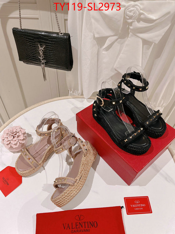 Women Shoes-Valentino replica aaaaa+ designer ID: SL2973 $: 119USD