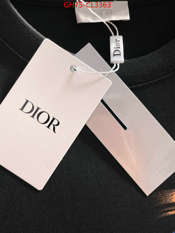 Clothing-Dior luxury ID: CL3363 $: 75USD