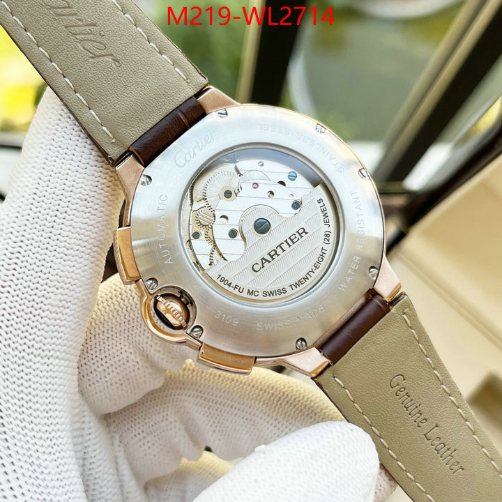Watch(TOP)-Cartier 1:1 replica ID: WL2714 $: 219USD-shoes yupoo Watch(TOP)-Cartier 1:1 replica ID: WL2714 $: 219USD