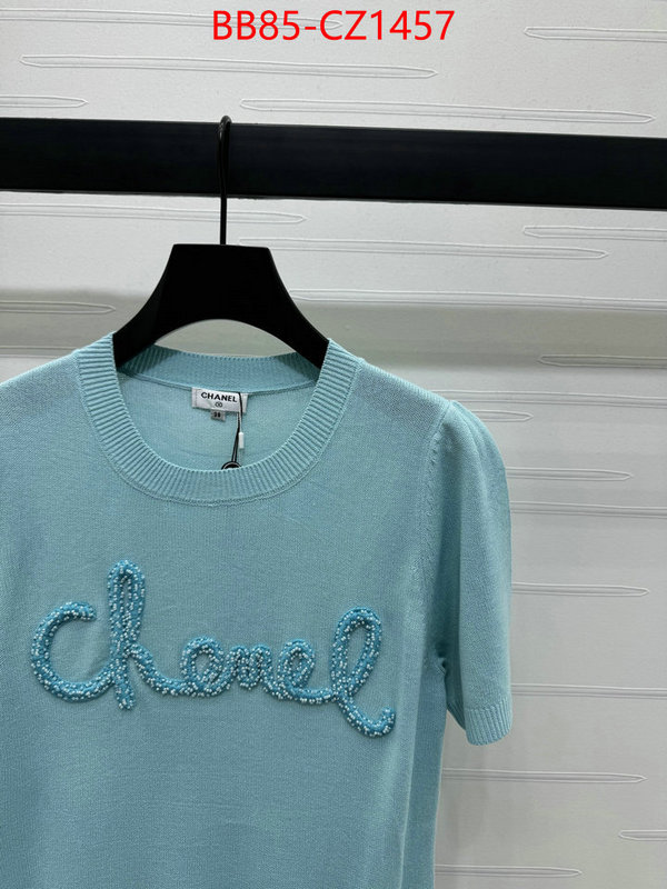 Clothing-Chanel buy top high quality replica ID: CZ1457 $: 85USD