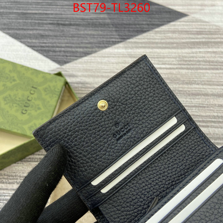 Gucci Bags(TOP)-Wallet- what best replica sellers ID: TL3260 $: 79USD,