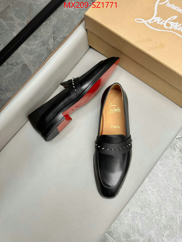 Men Shoes-Christian Louboutin best fake ID: SZ1771 $: 209USD-shoes yupoo Men Shoes-Christian Louboutin best fake ID: SZ1771 $: 209USD