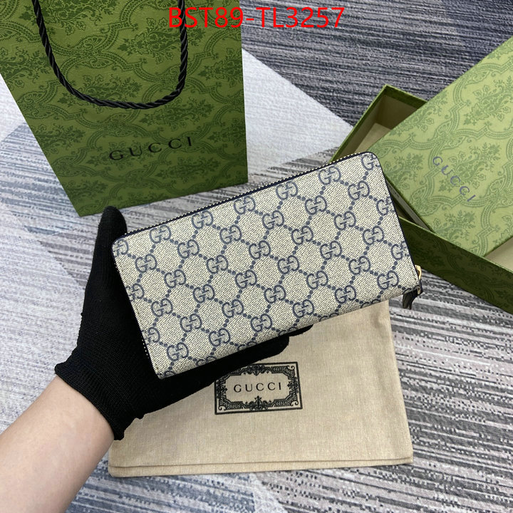 Gucci Bags(TOP)-Wallet- every designer ID: TL3257 $: 89USD,