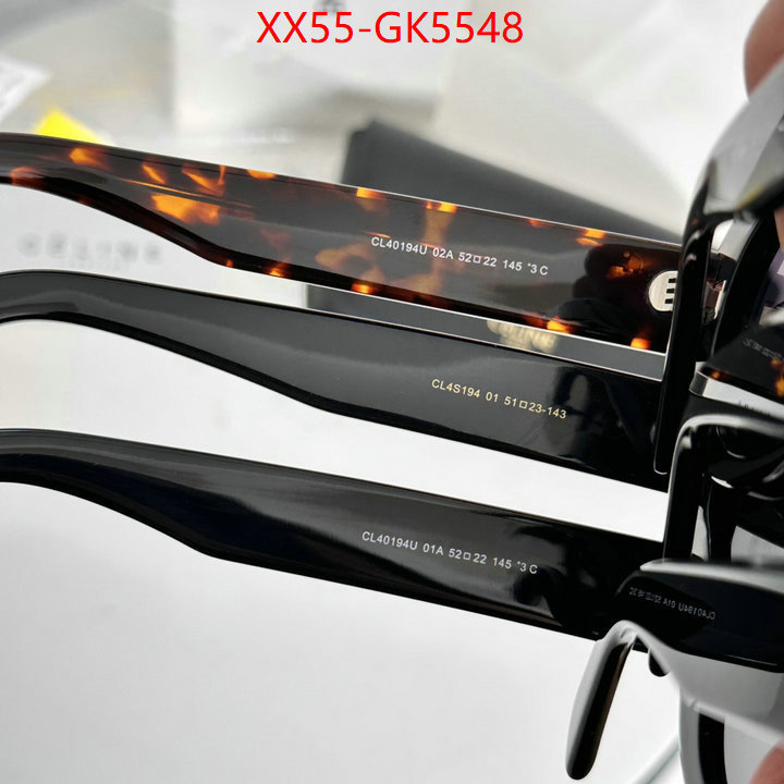 Glasses-CELINE online store ID: GK5548 $: 55USD
