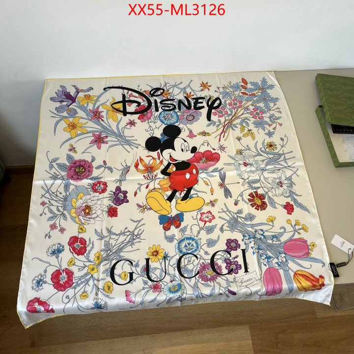 Scarf-Gucci designer ID: ML3126 $: 55USD