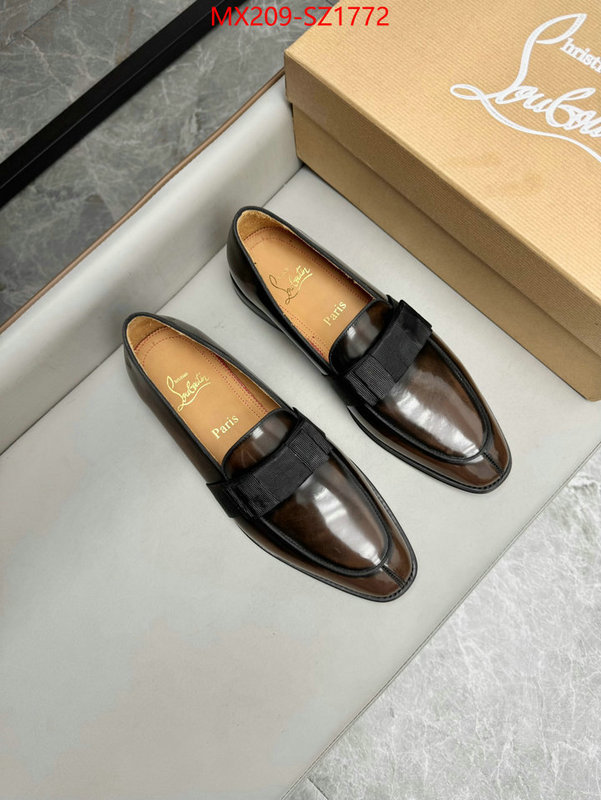 Men Shoes-Christian Louboutin fake ID: SZ1772 $: 209USD-shoes yupoo Men Shoes-Christian Louboutin fake ID: SZ1772 $: 209USD