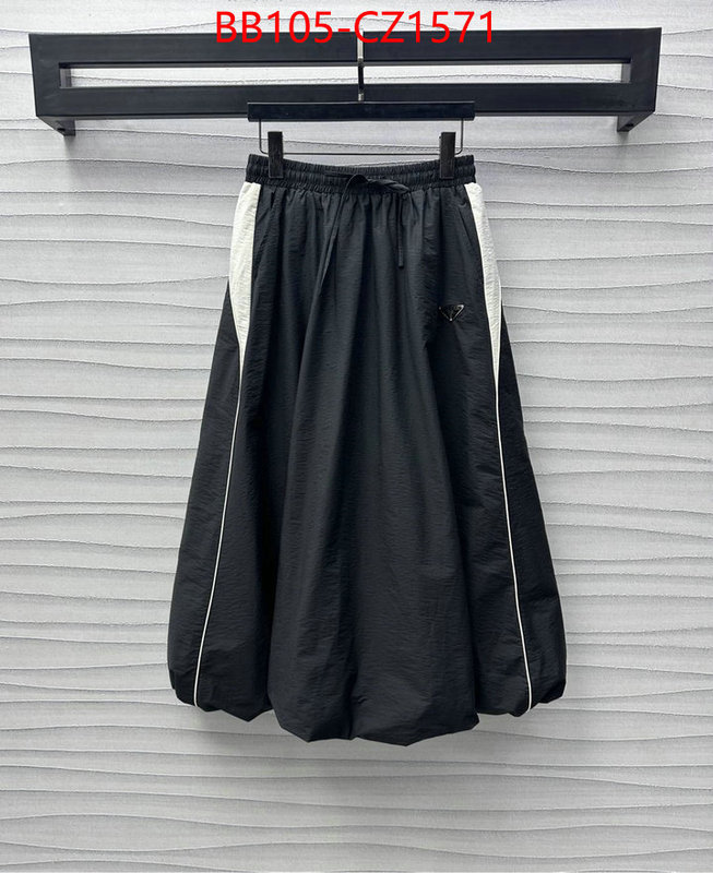 Clothing-Prada we provide top cheap aaaaa ID: CZ1571 $: 105USD
